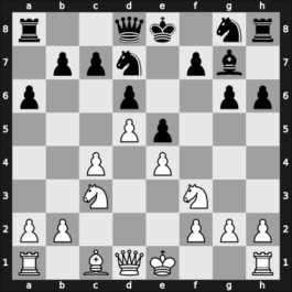 1961 Rostov – Round 1 – Polugaevsky, Lev – 1/2-1/2 – Tarasov, Vitaly – G4