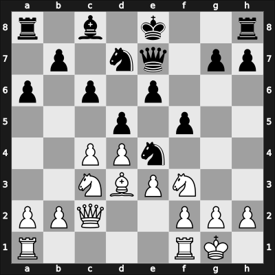 1961 Rostov – Round 6 – Polugaevsky, Lev – 1/2-1/2 – Estrada Degrandi, Walter – G15