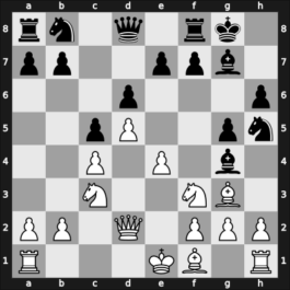 1961 Rostov on Don – Round 1 – Estrada Degrandi, Walter – 0-1 – Nezhmetdinov, Rashid – G3