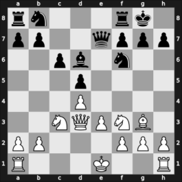 1961 Santa Fe – Round 1 – Bielicki, Carlos – 1/2-1/2 – Letelier Martner, Rene – G4