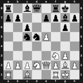 1961 Sarajevo – Round 1 – Pirc, Vasja – 1/2-1/2 – Damjanovic, Marko – G7