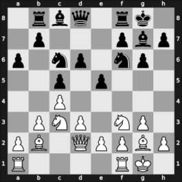1961 Sarajevo – Round 1 – Pirc, Vasja – 1/2-1/2 – Bogdanovic, Radivoje – G13
