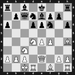1961 Sarajevo – Round 8 – Matulovic, Milan – 1-0 – Pirc, Vasja – G40