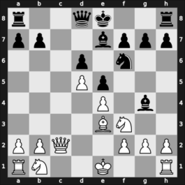 1961 Sarajevo – Round 11 – Kozomara, Vlado – 0-1 – Gligorić, Svetozar – G50