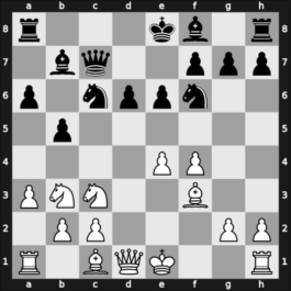 1961 Sarajevo – Round 11 – Milic, Bozidar – 1/2-1/2 – Pirc, Vasja – G51