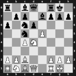 1961 Soviet-ch28 – Round 1 – Lutikov, Anatoly S – 0-1 – Cherepkov, Alexander V – G10