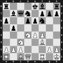 1961 Soviet-ch28 – Round 6 – Averbakh, Yuri L – 0-1 – Spassky, Boris V. – G12