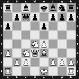 1961 Soviet-ch28 – Round 8 – Averbakh, Yuri L – 1-0 – Taimanov, Mark E – G13