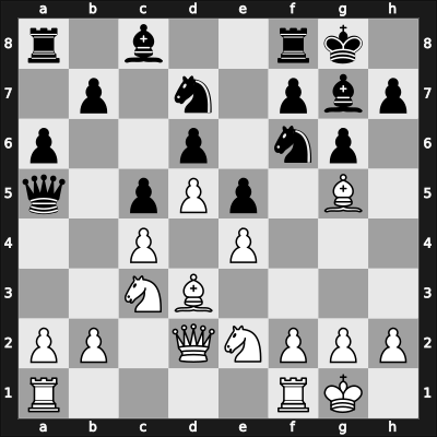 1961 Soviet-ch28 – Round 11 – Petrosian, Tigran A. – 1-0 – Gufeld, Eduard – G16