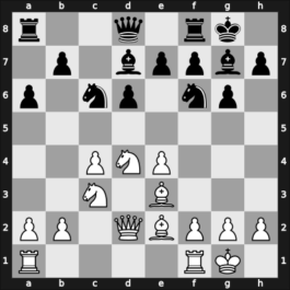 1961 Soviet-ch28 – Round 12 – Khasin, Abram – 1-0 – Tarasov, Vitaly – G18
