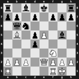 1961 Soviet-ch28 – Round 14 – Gufeld, Eduard – 0-1 – Korchnoi, Viktor – G23