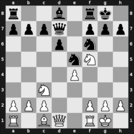 1961 Stockholm 6061 – Round 6 – Unzicker, Wolfgang – 1/2-1/2 – Book, Eero – G6