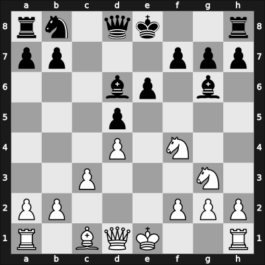 1961 Stockholm SWE – Round 8 – Nilsson, Zandor – 1-0 – Burehall, Arne – G13
