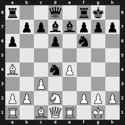 1961 Third C.F.N.C. Experts Tournament – Round 2 – Sutherland, Donald – 1/2-1/2 – Osbun, Erik – G2