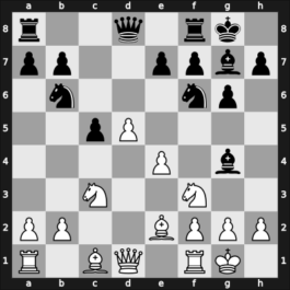 1961 Third C.F.N.C. Experts Tournament – Round 7 – Osbun, Erik – 1/2-1/2 – Hyder, Lee – G7
