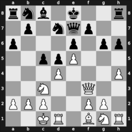 1961 Third C.F.N.C. Experts Tournament – Round 9 – Osbun, Erik – 1-0 – Moritz, Hank – G9