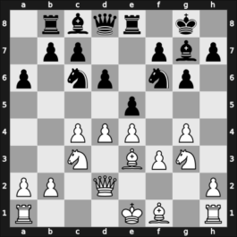 1961 Torremolinos – Round 3 – O&rsquo;Kelly de Galway, Alberic – 1/2-1/2 – Abalde Perez, Fernando Jose – G12