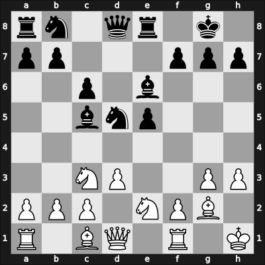 1961 Torremolinos – Round 3 – Portisch, Lajos – 1/2-1/2 – Domingo Toran, Vicente – G14