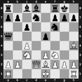1961 Torremolinos – Round 9 – Saborido Carre, Rafael – 0-1 – Gligorić, Svetozar – G36