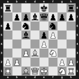 1961 Torremolinos – Round 10 – Portisch, Lajos – 1-0 – Heidenfeld, Wolfgang – G43