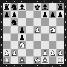 1961 URS Ch sf – Round ? – Buslaev, Aleksander – 1/2-1/2 – Roizman, Michael – G7
