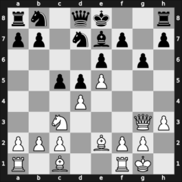 1961 URS Ch sf – Round ? – Klovans, Janis – 1-0 – Khalilbeili, Sultan – G28