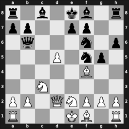 1961 URS Ch sf Batumi GEO – Round ? – Gipslis, Aivars – 1/2-1/2 – Bagirov, Vladimir – G38