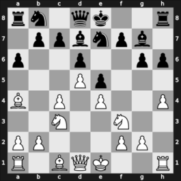 1961 URS Ch sf Batumi GEO – Round ? – Gurgenidze, Bukhuti – 1-0 – Grushevsky, Alexander – G48