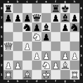 1961 URS-ch28 – Round ? – Averbakh, Yuri L – 1/2-1/2 – Cherepkov, Alexander V – G1