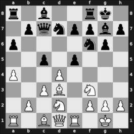 1961 URS-ch28 – Round ? – Averbakh, Yuri L – 1/2-1/2 – Tarasov, Vitaly – G25