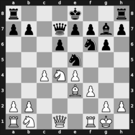 1961 URS-ch28 – Round ? – Tarasov, Vitaly – 1/2-1/2 – Spassky, Boris V. – G27