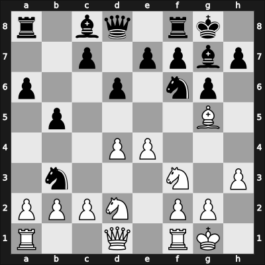 1961 URS-ch29 – Round 3 – Keres, Paul – 1/2-1/2 – Gurgenidze, Bukhuti – G1