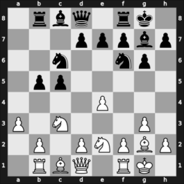 1961 URS-ch29 – Round 7 – Smyslov, Vasily – 0-1 – Taimanov, Mark E – G4