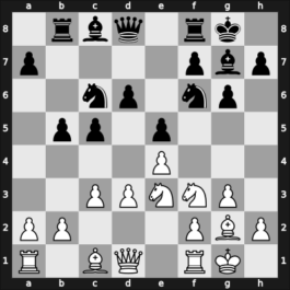 1961 URS-ch29 sf Novgorod – Round 3 – Gusev, Yuri S – 1-0 – Suetin, Alexey S – G9