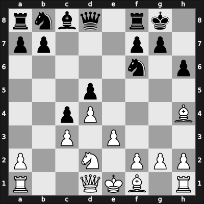 1961 URS-ch29 sf Novgorod – Round 6 – Veresov, Gavriil – 1-0 – Seoev, Robert – G12