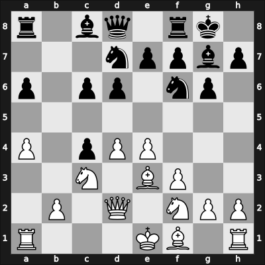 1961 URS-ch29 sf Novgorod – Round 14 – Zilber, Josif – 1/2-1/2 – Suetin, Alexey S – G41