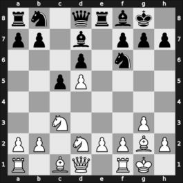 1961 URS-ch29 sf Novgorod – Round 4 – Veresov, Gavriil – 1/2-1/2 – Rosenfeld, Isai K – G4