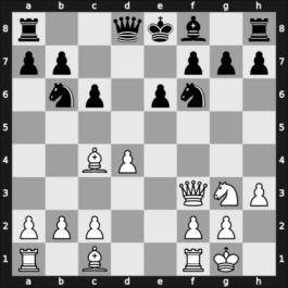 1961 URU Ch sf – Round ? – Olivera, Alfredo – 1/2-1/2 – Trinidad Moreno, Victor – G8