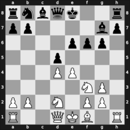 1961 USA Ch Open 62th – Round 4 – Gersch, Charles – 1/2-1/2 – Byrne, Robert E – G11