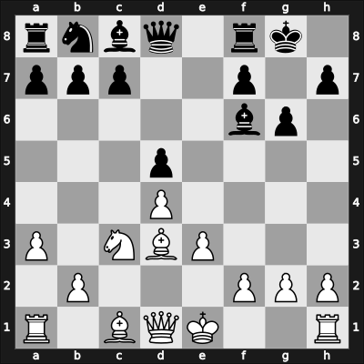 1961 USA Ch Open 62th – Round 8 – Harrow, Martin – 1/2-1/2 – Rivise, Irving – G33