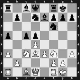 1961 USA Ch Open 62th – Round 10 – Kovacs, Zoltan – 1/2-1/2 – Rivise, Irving – G41