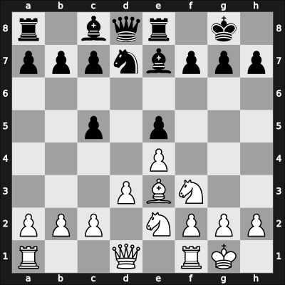 1961 Utrecht – Round 1 – Bisguier, Arthur B – 1/2-1/2 – Matanovic, Aleksandar – G7