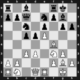 1961 Utrecht – Round 1 – Van de Pol, Jan – 1/2-1/2 – Langeweg, Kick – G8