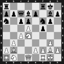 1961 Utrecht – Round 4 – Van de Pol, Jan – 1/2-1/2 – Bouwmeester, Hans – G21