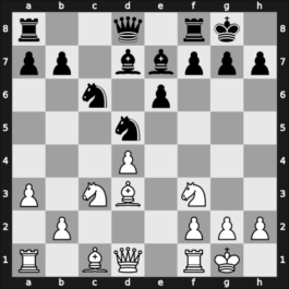 1961 Utrecht – Round 6 – Robatsch, Karl – 1/2-1/2 – Bisguier, Arthur B – G28