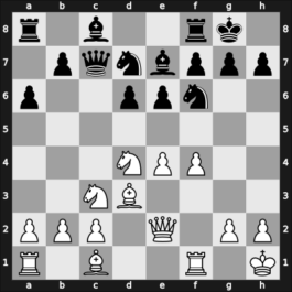 1961 Utrecht – Round 7 – Matanovic, Aleksandar – 1/2-1/2 – Langeweg, Kick – G34