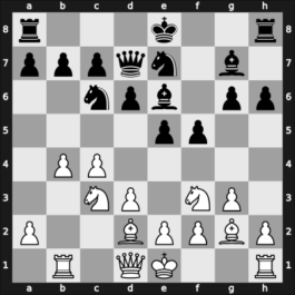 1961 Utrecht – Round 9 – Bouwmeester, Hans – 1/2-1/2 – Abalde Perez, Fernando Jose – G43