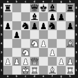 1961 Vrnjacka Banja ct women – Round 3 – Chaude de Silans, Chantal – 1/2-1/2 – Nicolau, Alexandra – G15
