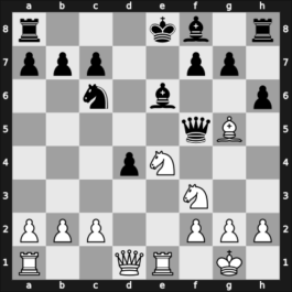 1961 Vrnjacka Banja ct women – Round 5 – Polihroniade, Elisabeta – 1-0 – Rinder, Elfriede – G26