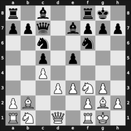 1961 Vrnjacka Banja ct women – Round 7 – Heemskerk, Fenny – 1/2-1/2 – Ladanyike-Karakas, Eva – G38